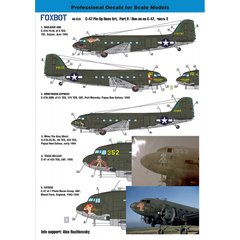 Декаль 1/48 Douglas C-47 Skytrain/Dakota Pin-Up Nose Art (Часть 2) Foxbot 48-018, В наличии