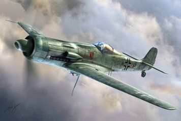 Сборная модель 1:48 самолет Ta 152 C-1/R14 Hobby Boss 81703