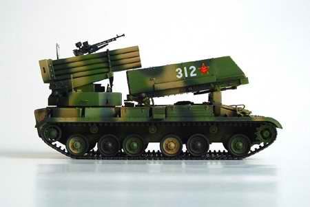 Сборная модель 1/35 китайская 122-мм многоствольная ракетная установка Type 89 Trumpeter 00307
