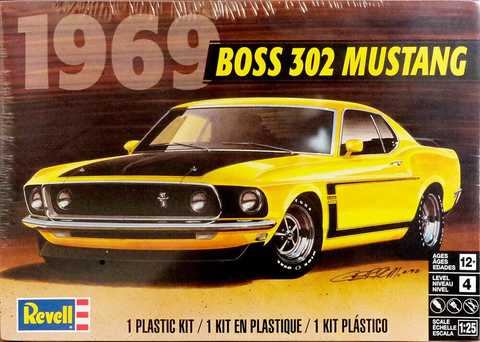 Revell mustang sales model