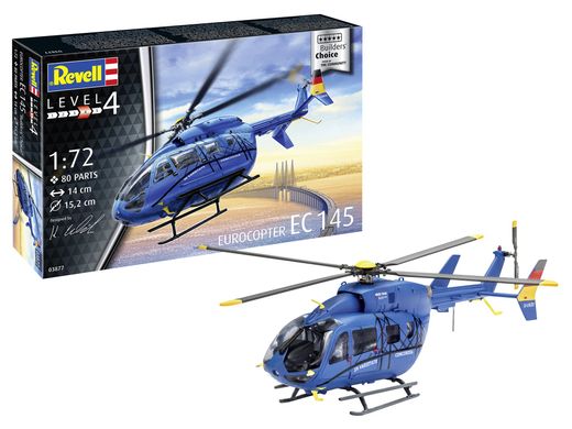 Сборная модель 1:72 Eurocopter EC 145 Builders' Choice Revell 03877