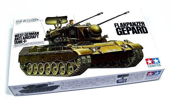 Збірна модель Зенітна самоходна установка Flakpanzer Gepard Tamiya 35099