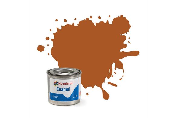 Enamel paint No. 9 Tan - Gloss 14ml Enamel Paint Humbrol AA0103