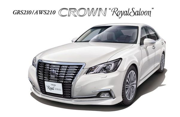 Сборная модель 1/24 автомобиля GRS210/AWS210 Crown "Royal Saloon" Aoshima 05080