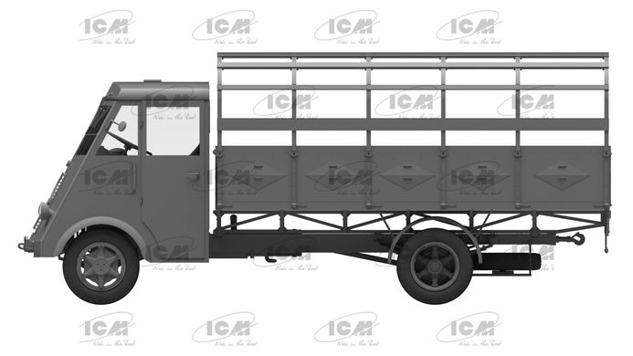 Збірна модель 1/35 AHN2, Французька вантажівка ICM 35419