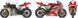 Збірна модель 1/12 спортивний мотоцикл Yamaha YZR-M1'04 No.7 / No.33 Tamiya 14100