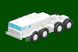 Збірна модель 1/35 вантажний транспортер МАЗ-545 з напівпричепом ЧМЗАП-5247Г Trumpeter 01089