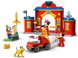Конструктор LEGO Disney Mickey and Friend Пожежна частина та машина Міккі та його друзів 10776