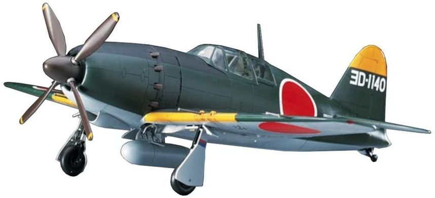Збірна модель 1/48 літак J2M33 Raiden (Jack) Hasegawa 09145