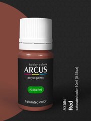 Acrylic paint Red (Red) ARCUS A358