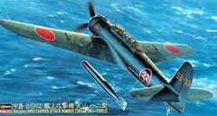 Збірна модель 1/48 літак Tenzan (Jill) Type 12 Hasegawa 09061