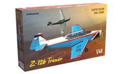 Сборная модель 1/48 два самолета Z-126 Trener Dual Combo Eduard 11156