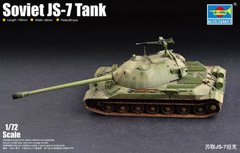 Збірна модель 1/72 радянський важкий танк IC-7 Soviet Tank JS-7 Trumpeter 07136
