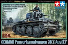 Збірна модель 1/48 Німецький Panzerkampfwagen 38 (t) Ausf.E/F Tamiya 32583