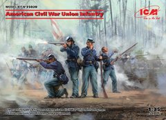 Фігури 1/35 Піхота Союзу (Громадянська війна в США) ICM 35020