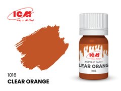 Акрилова фарба Прозорий помаранчевий (Clear Orange) ICM 1016