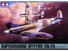 Сборная модель 1/48 Самолета Supermarine Spitfire Mk.Vb Tamiya 61033