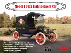Збірна модель 1/24 Розвізний фургон Модель Т 1912 р. ICM 24008