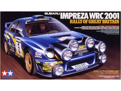 Збірна модель 1/24 автомобіля 2001 Rally Great Britain Subaru Impreza WRC 2001 Tamiya 24250