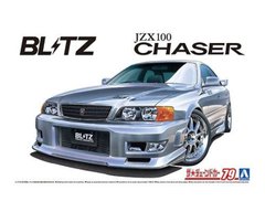 Збірна модель 1/24 автомобіль Blitz JZX100 Chaser Tourer V '96 Aoshima 06565
