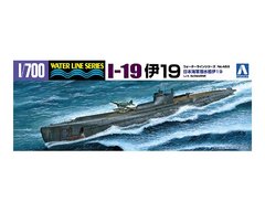 Збірна модель підводного човна 1/700 IJN Submarine I-19 Aoshima 05208