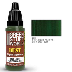 Рідкі пігменти на водній основі Liquid Pigments LIGHT GREEN DUST 17 мл GSW 2303