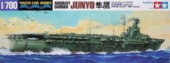 Сборная модель корабля Japanese Aircraft Carrier Junyo Waterline Series Tamiya 31212 1:700