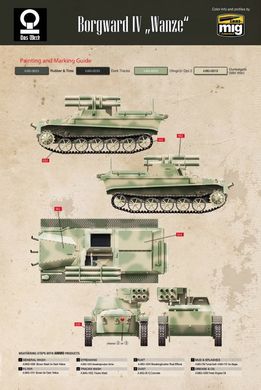 Сборная модель 1/35 истребителя танков Borgward IV PzJg. "Wanze" Das Werk 35008