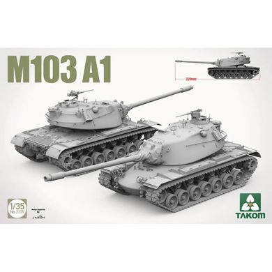 Збірна модель 1/35 американський важкий танк M103 A1 TAKOM TAKO2139