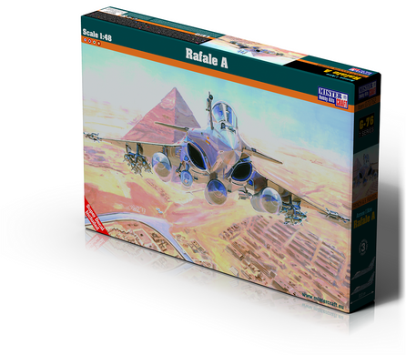 Збірна модель 1/48 літак Rafale A MisterCraft G76