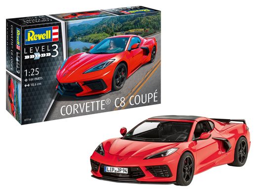 Збірна модель 1/24 автомобіль Corvette C8 Coupé ® Revell 07714