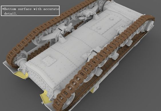 Збірна модель 1:35 танк Kreuzer Panzerkampfwagen Mk.II, 742(e),(A-10) Gecko Models 35GM0005