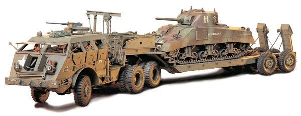 Сборная модель 1:35 Dragon Wagon U.S. 40 Ton Tank Transporter Tamiya 35230