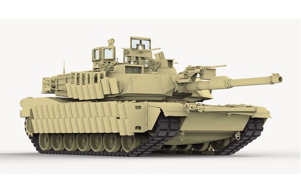 Збірна модель 1/35 танк "Абрамс" M1A2 SEP Abrams TUSK I / TUSK II / M1A1 TUSK Rye Field Model 5004