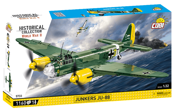 Учебный конструктор самолет Junkers Ju 88 COBI 5733