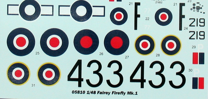 Збірна модель літак 1/48 Fairey Firefly Mk.1 Trumpeter 05810