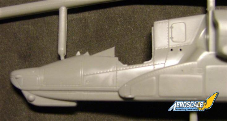 Збірна модель 1/72 рашистського гелікоптера Ka-50 Black Shark HobbyBoss 87217