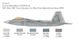 Сборная модель 1/48 невидимый истребитель Lockheed Martin-Boeing F-22 A Raptor Italeri 2822