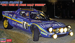 Збірна модель автомобіль 1/24 Lancia Stratos HF "1981 Tour De Corse Rally Winner"Hasegawa 20530