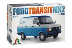 Збірна модель 1/24 автомобіль Ford Transit Mk.2 Italeri 3687