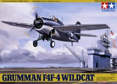 Сборная модель Самолета Grumman F4F-4 Wildcat Tamiya 61034 1:48