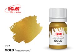 Акрилова фарба золото (Gold) ICM 1017