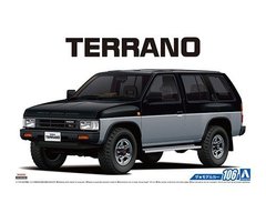 Сборная модель 1/24 автомобиль Nissan Terrano V6-3000 R3M '91 Aoshima 05708