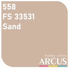 Емалева фарба Sand (пісок) FS33531 ARCUS 558