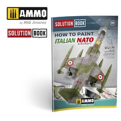 Журнал Як розфарбувати італійські літаки НАТО Solution Book 15 - How to Paint Italian NATO Aircrafts