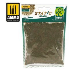 Static grass for dioramas (Hay) 4mm Static Grass - Hay - 4mm Ammo Mig 8801