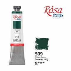 Краска масляная, Зеленая ФЦ (509), 45мл, ROSA Studio