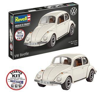 Подарунковий набір з клеєм та фарбами 1:32 автомобіль VW Beetle Revell 77681