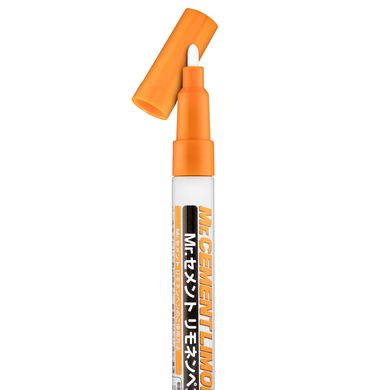 Клей-ручка тонкое перо с запахом лимона Mr.Cement Limonene Pen Standard Tip Mr.Hobby PL01