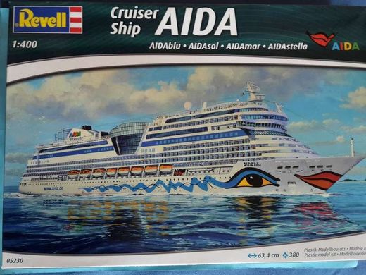 Сборная модель 1/400 крейсерское судно AIDA Revell 05230